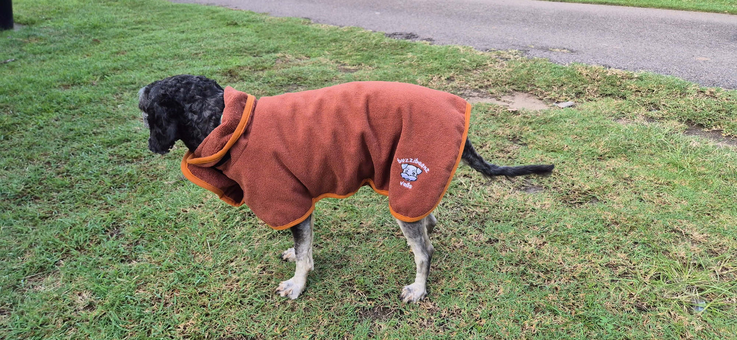 small brown robe