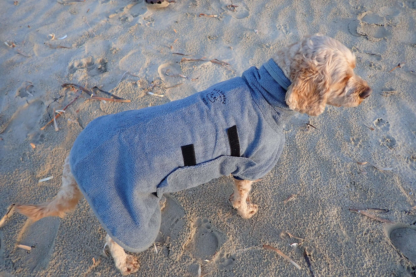 grey medium robe