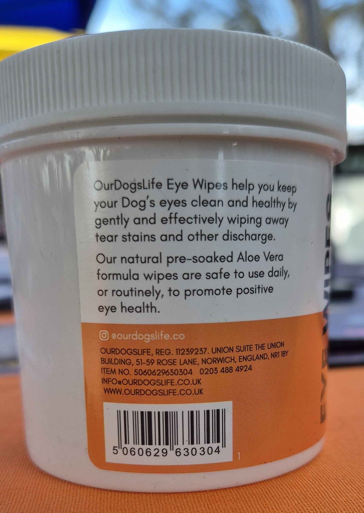 Our Dogs Life Eye Wipes