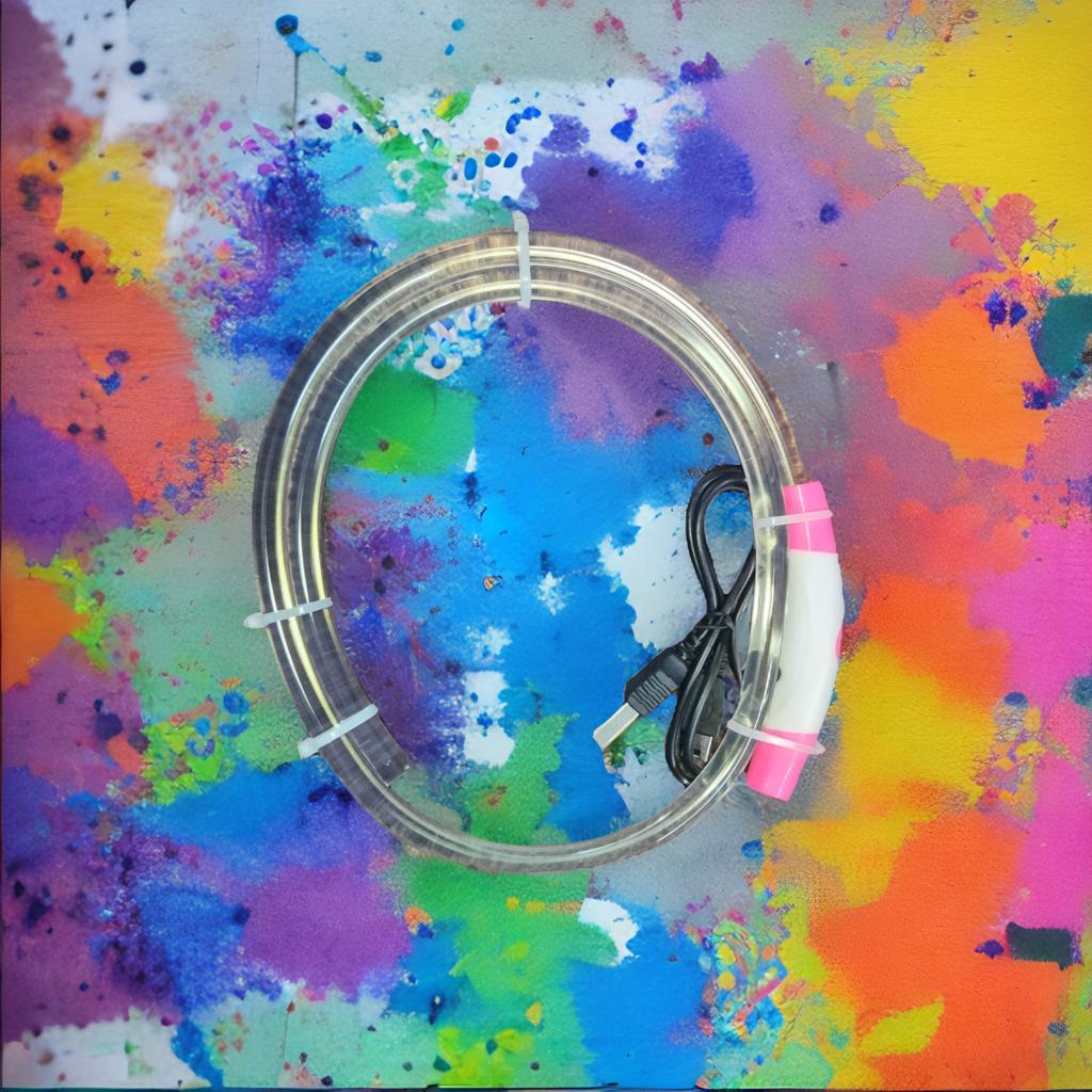 USB Rechargeable LED Dog Collar