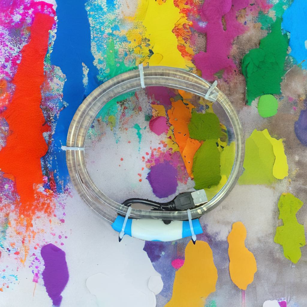 USB Rechargeable LED Dog Collar