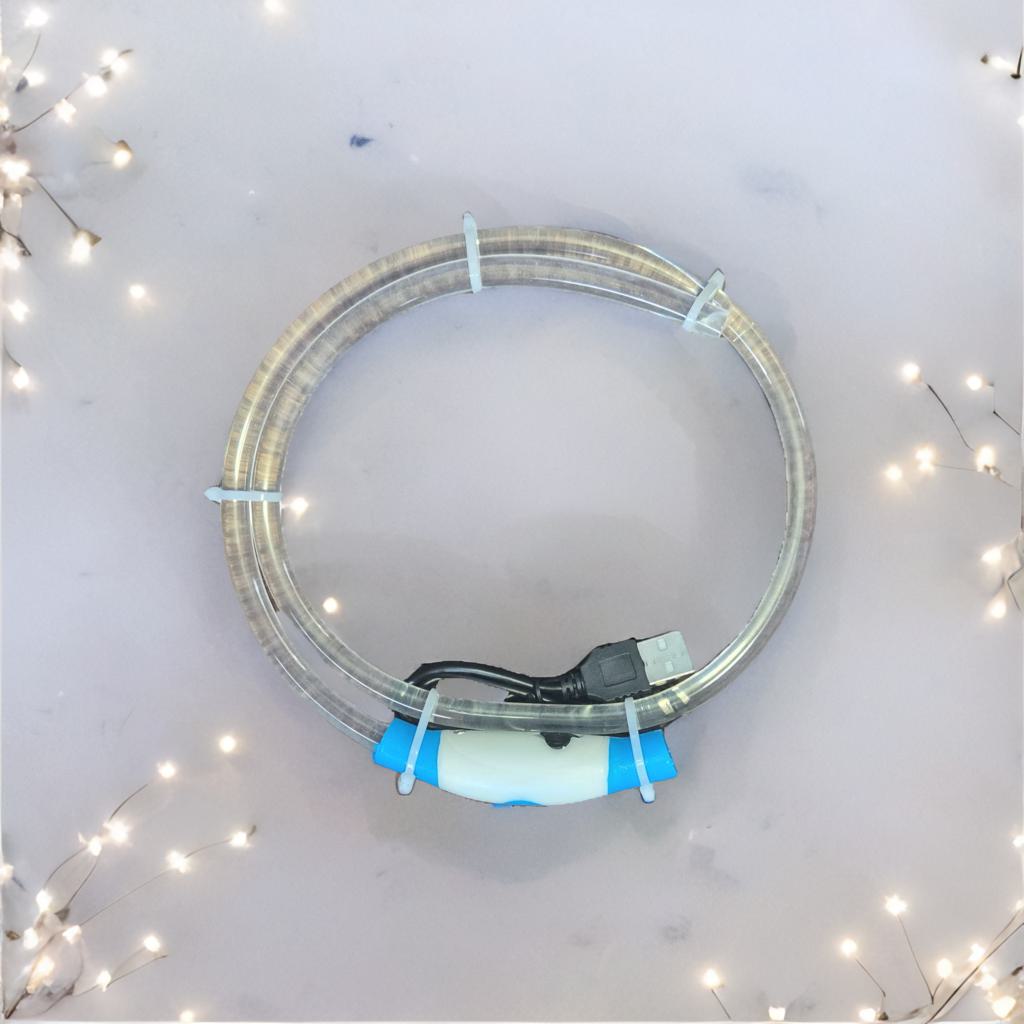 USB Rechargeable LED Dog Collar