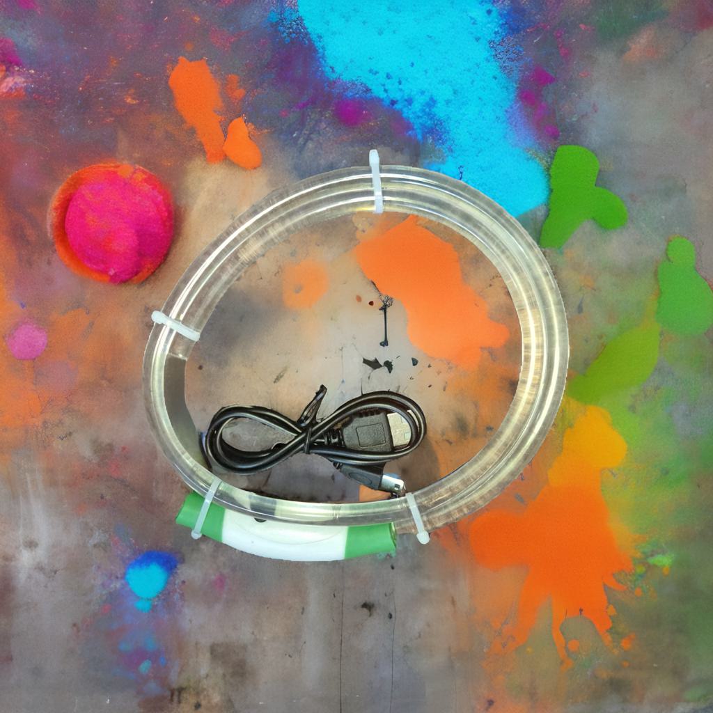 USB Rechargeable LED Dog Collar