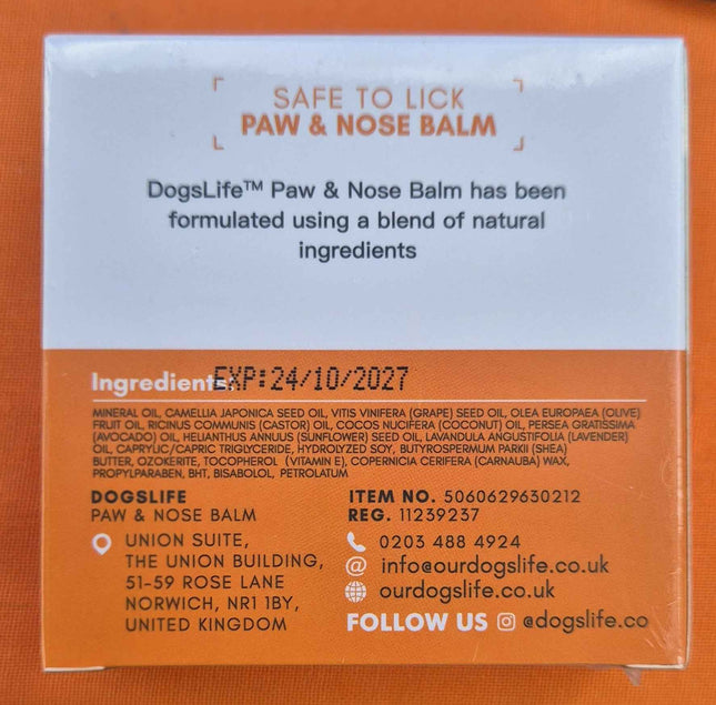 Dogslife Paw & Nose Balm