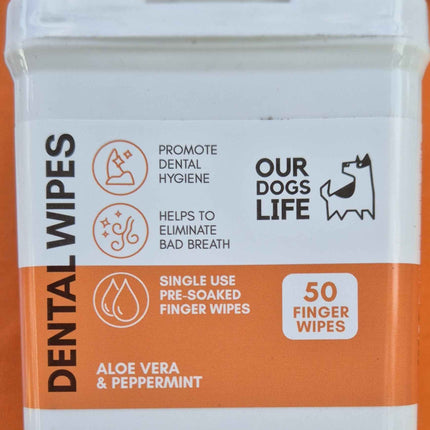 Our Dogs Life Dental Wipes