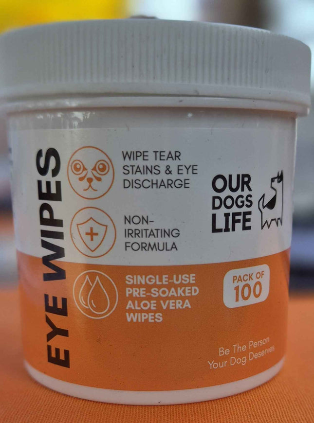 Our Dogs Life Eye Wipes