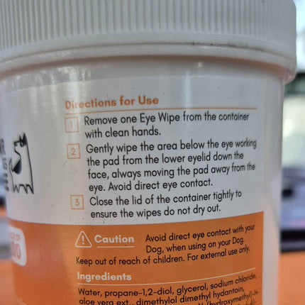 Our Dogs Life Eye Wipes