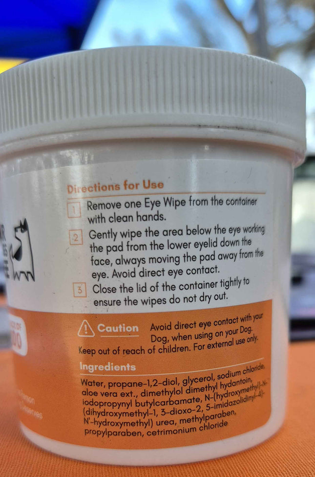 Our Dogs Life Eye Wipes
