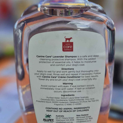 Canine Care Showtime Lavender Shampoo