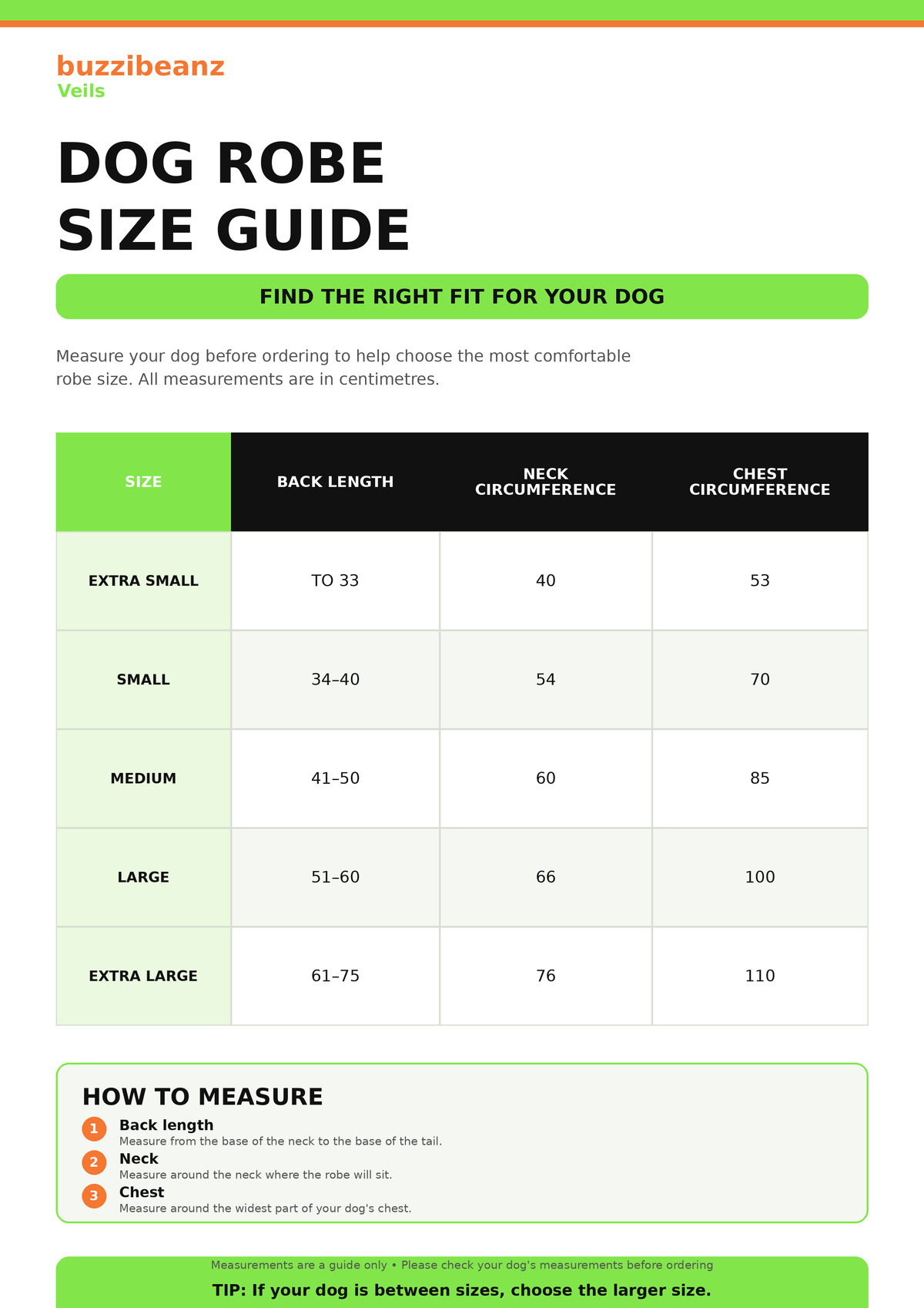 size guide